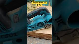 Makita DKP181 - Cordless Wood Planer 18V | Brushless Motor