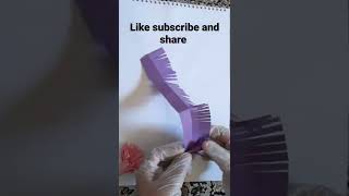 how to make flowers/paper flower/diy craft paper work#youtubeshorts ANF Art and Craft