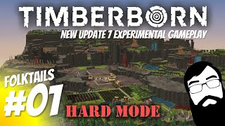 Let's start fresh with a Folktails Hard Mode playthrough in the brand-new Update 7 for Timberborn!