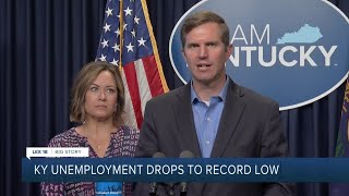 Kentucky unemployment drops to record low