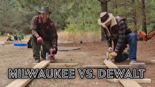 VIP Guest Appearance | Dewalt Vs. Milwaukee: One Brand To Rule Them All | DIY Off-Grid House Build