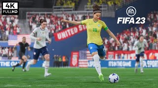 FIFA 23 - USA VS Brazil | Women Gameplay | PC Graphic [4K]