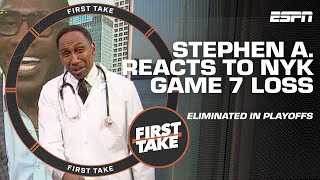 KNICKS WERE AN INFIRMARY! 😩 Stephen A. blames NYK's Game 7 loss on injuries | Fi