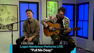 Logan Henderson Performs Pull Me Deep at Chatter!