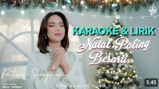 NATAL PALING BERARTI !! KARAOKE & LIRIK !! PUTRI SIAGIAN !! #putrisiagian #musikkaraokelagurohani