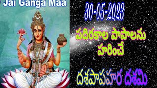 Dasa Papa Hara Dashami|దశ పాపహర దశమి విశిష్టత|పూజ విధానం|significance of dasapapaharadasami