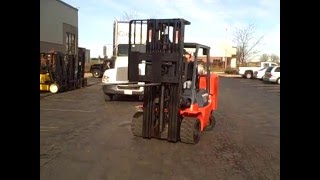 Toyota Forklift pneumatic box car