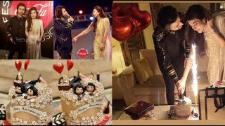 Clicks of Urwa And Farhan Celebrating Their 2nd Anniversary
