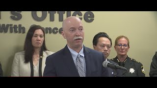 Sacramento County officials announce results of human trafficking, prostitution operation