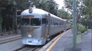 Savannahlander arriving at Kuranda