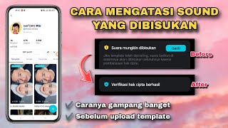 Cara Mengatasi Sound Terkena HAK CIPTA CAPCUT 2024