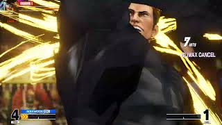 KOF XV Nick LamboGeeny Vs Tisecs Isla Rugal Kyo vs Dinosaur Geese Yamazaki