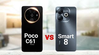 Poco C61 vs Infinix Smart 8