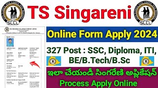 TS SCCL Singareni Online Apply 2024 🎉 How To From Apply TS SCCL Singareni Online Form 2024