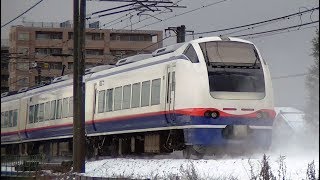 特急しらゆき3号新潟行きE653系H204編成　信越本線下り3013M