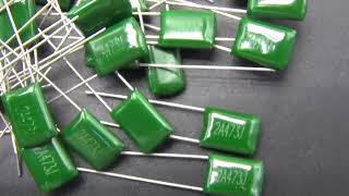 2A473J 100V Polyester Capacitors 473PF 47nF 0.047uF 100V/473J Capacitors (30Pcs)