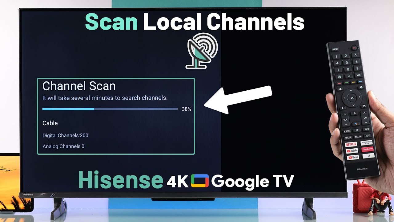 How To Scan Local Channels On Hisense Google Tv Youtube