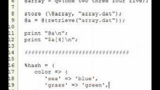 Perl Tutorial 100 - Store Data Structures on Disk
