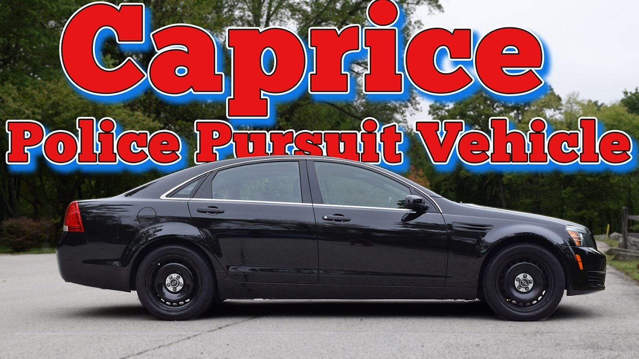 2012 Chevrolet Caprice Police Pursuit Vehicle (PPV): Regular Car ...