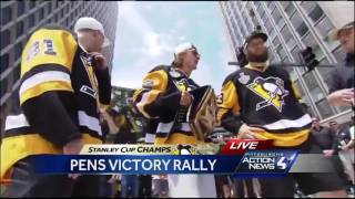 Penguins Stanley Cup parade: HBK Line speech