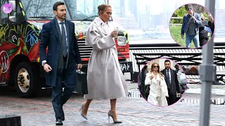 Jennifer Lopez gets back to work with her new boyfriend, Ben looks stresed amid wedding ring mystery