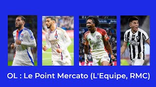 OL : Le Point Mercato (L'Equipe \u0026 RMC)