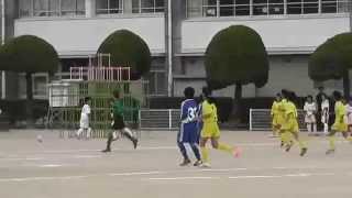 2014.10.26　少年サッカーU-11新人戦　筑前大会１次リーグ　宗像セントラルジュニア　vs　国分