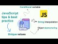 JavaScript Tips and Best Pratice - JavaScript Tutorial #codingshorts #javascript #javascripttips