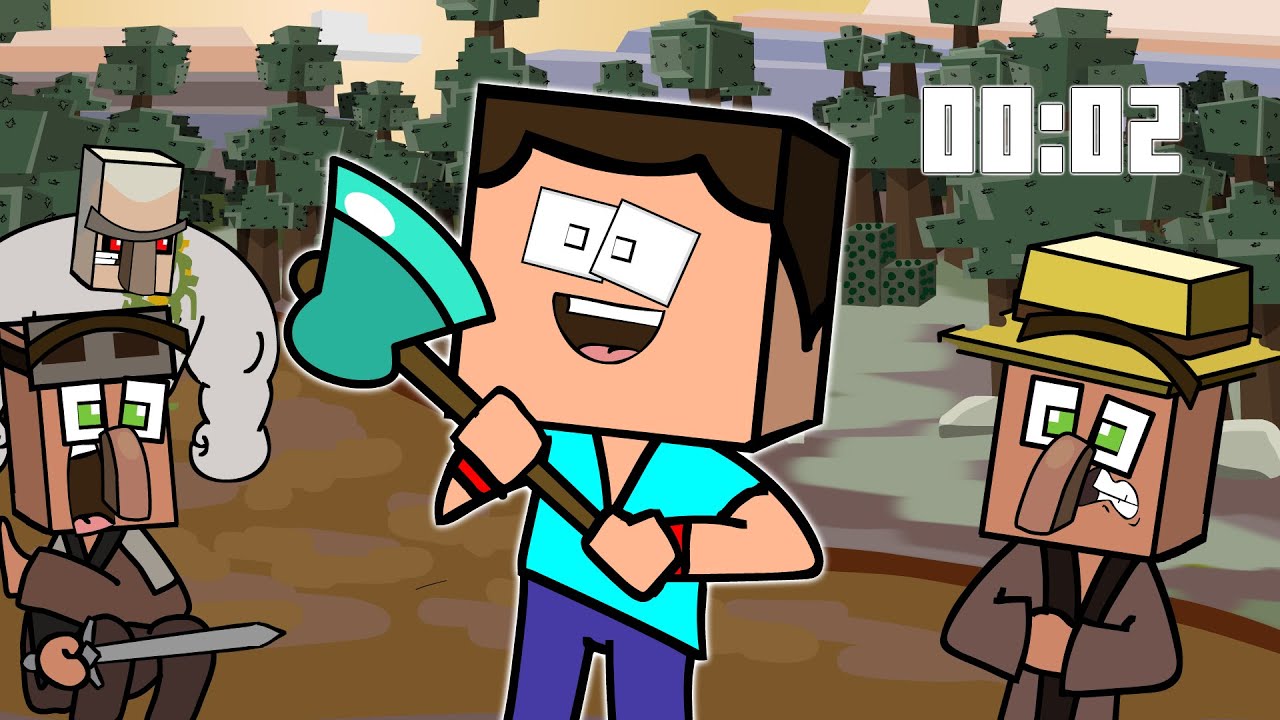 Minecraft Animated Speedrun 2 Youtube