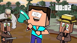 Minecraft ANIMATED SPEEDRUN 2