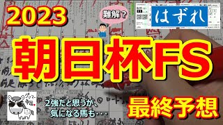 【朝日杯フューチュリティステークス2023】人気のジャンタルマンタル、シュトラウス、ダノンマッキンリーが強そうだが、紅一点のタガノエルピーダがきになる・・・【最終予想】