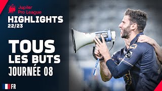 TOUS LES BUTS ⚽💪 Jupiler Pro League Highlights GD08