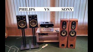 Сравнение муз центр Philips FX25 vs колонки Sony SS-MF450 – любительский обзор от Макса