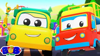 Transport Adventure, Street Vehicles Song and Children Rhymes