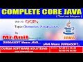 Core Java - OOPS Abstraction,Encapsulation