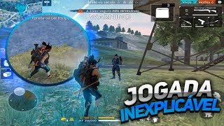 FIZ UMA JOGADA INSANA COM O GEL NO FREE FIRE