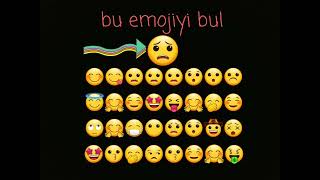 Bu emojiyi bul