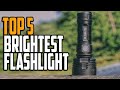 Top 5 Best Long Throw Flashlights [ 2022 Review ] On Aliexpress - Powerful Brightest Flashlights