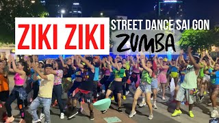 ZIKI ZIKI - ZUMBA STREET DANCE SAIGON | Moombahton - Choreo by Kimi | ZIN Kimi | Kimi Workout