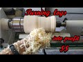 Wood turning logs into hot selling items