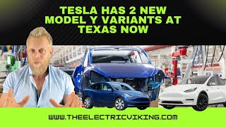 Tesla has 2 NEW Model Y variants at Texas NOW