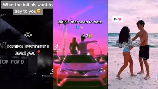 Initials TikTok Compilation | Soulmate initials | TikTok Compilation | 🤍❤️🤍