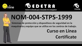 NOM-004-STPS-1999 /INTERPRETACIÓN / CURSO EN LÍNEA