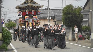 加賀の祭り 美川おかえり祭り『巫女舞と台車巡行』2022/05/21