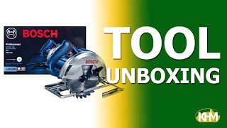 Bosch GKS 140 Circular Saw 7 14 1400W Contractor's Choice Quick Unboxing