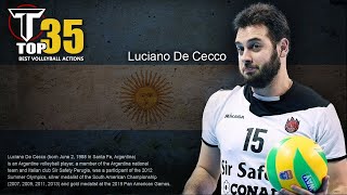Top 35 Best Volleyball Actions - Luciano De Cecco | The Best Volleyball Setter In The World (HD)