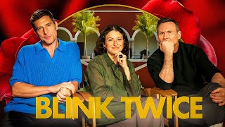 Christian Slater, Alia Shawkat \u0026 Simon Rex Tease A Dark Twist In Blink Twice Act 3