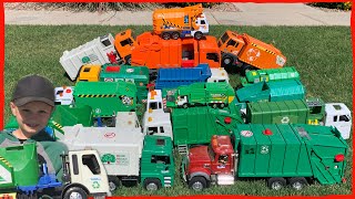 Roman's Toy Garbage Truck Collection