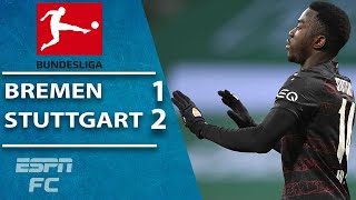 Wamangituka TAUNTS Werder Bremen with goal in Stuttgart's victory | ESPN FC Bundesliga Highlights