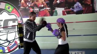 Whoa - James Toney Impressed By Lil Girl Boxing Skills - esnews boxing